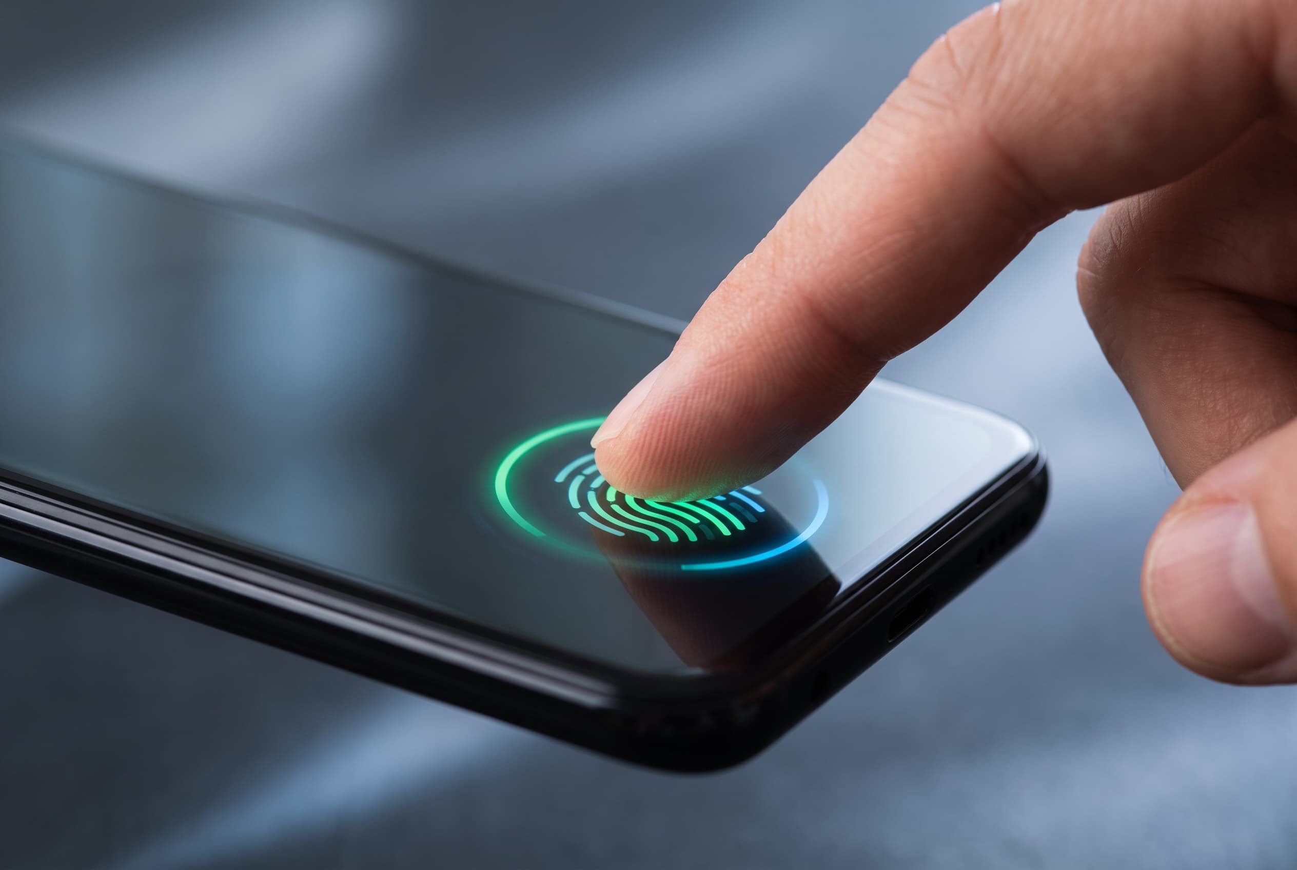 Authentification biométrique sur smartphone